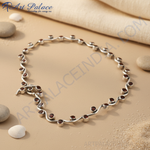 Load image into Gallery viewer, 925 Silver Garnet Gemstone Necklace | Women's Jewelry Gift