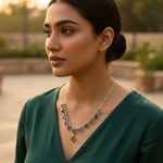 Load image into Gallery viewer, 925 Silver Smoky Quartz Necklace for Women | Gemstone Jewelry