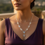 Load image into Gallery viewer, 925 Silver Moonstone Necklace for Women | Gemstone Jewelry Gift