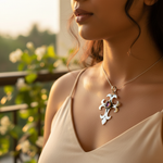 Load image into Gallery viewer, 925 Silver Amethyst Cross Pendant for Women | Gemstone Jewelry