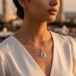 Load image into Gallery viewer, 925 Silver Citrine Star Pendant | Gemstone Jewelry for Women