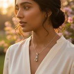 Load image into Gallery viewer, 925 Silver Citrine Pendant for Women | Gemstone Jewelry Gift