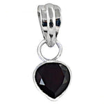 Load image into Gallery viewer, 925 Silver Black Onyx Heart Pendant | Women's Jewelry Gift
