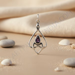Load image into Gallery viewer, 925 Silver Amethyst Pendant for Women | Gemstone Jewelry