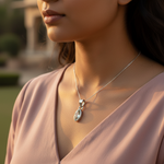 Load image into Gallery viewer, 925 Silver Marquise Cut Pendant | Gemstone Jewelry for Women