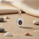 Load image into Gallery viewer, 925 Silver Onyx Pendant for Women | Gemstone Jewelry Gift
