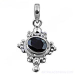 Load image into Gallery viewer, 925 Silver Black Onyx Pendant for Women | Gemstone Jewelry