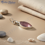 Load image into Gallery viewer, 925 Silver Pink Gemstone Pendant | Women's Jewelry Gift