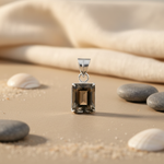 Load image into Gallery viewer, 925 Silver Smoky Quartz Pendant for Women | Gemstone Jewelry