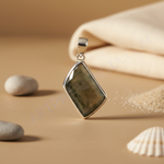 Load image into Gallery viewer, 925 Silver Rutilated Quartz Pendant for Women | Gemstone Jewelry