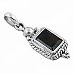 Load image into Gallery viewer, 925 Silver Black Onyx Pendant for Women | Gemstone Jewelry