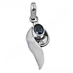 Load image into Gallery viewer, 925 Silver Black Onyx Pendant for Women | Gemstone Jewelry