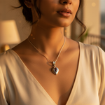 Load image into Gallery viewer, 925 Silver Amethyst Teardrop Pendant | Women's Jewelry Gift