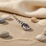 Load image into Gallery viewer, 925 Silver Amethyst Pendant for Women | Gemstone Jewelry Gift