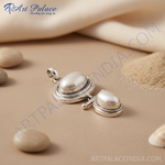 Load image into Gallery viewer, 925 Silver Pearl Pendant Necklace for Women | Gift Jewelry