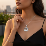 Load image into Gallery viewer, 925 Silver Gemstone Pendant for Women | Daily Wear Gift