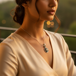 Load image into Gallery viewer, 925 Silver Oval Pendant for Women | Gemstone Jewelry Gift