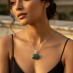 Load image into Gallery viewer, 925 Sterling Silver Turquoise Pendant for Women | Gemstone Jewelry