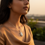 Load image into Gallery viewer, 925 Silver Moonstone Pendant for Women | Gemstone Jewelry