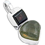 Load image into Gallery viewer, 925 Silver Gemstone Pendant for Women | Daily Wear Jewelry
