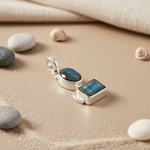 Load image into Gallery viewer, 925 Silver Labradorite Pendant for Women | Gemstone Jewelry