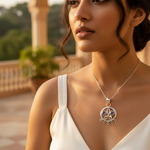Load image into Gallery viewer, 925 Sterling Silver Amethyst Pendant for Women | Gemstone Jewelry