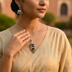 Load image into Gallery viewer, 925 Sterling Silver Gemstone Pendant for Women | Daily Wear