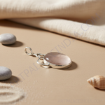 Load image into Gallery viewer, 925 Silver Rose Quartz Pendant for Women | Gemstone Jewelry