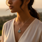 Load image into Gallery viewer, 925 Silver Moonstone Pendant for Women | Daily Wear Gift