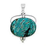 Load image into Gallery viewer, 925 Sterling Silver Turquoise Pendant for Women | Gemstone Jewelry