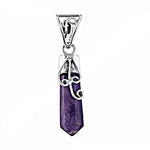 Load image into Gallery viewer, 925 Silver Amethyst Pendant for Women | Gemstone Jewelry