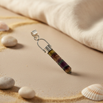 Load image into Gallery viewer, Silver Fluorite Pendant | Natural Gemstone Jewelry for Women