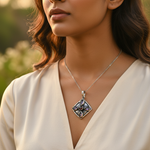 Load image into Gallery viewer, 925 Silver Gemstone Pendant for Women | Artisan Jewelry Gift