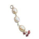 Load image into Gallery viewer, Silver Pearl & Pink Tourmaline Pendant | Women's Jewelry Gift