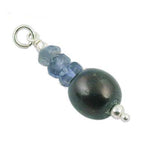 Load image into Gallery viewer, Silver Pendant with Blue Gemstones | Women's Jewelry Gift