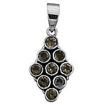 Load image into Gallery viewer, 925 Silver Smoky Quartz Pendant for Women | Gemstone Jewelry