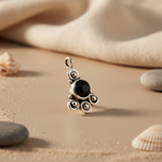 Load image into Gallery viewer, 925 Silver Onyx Pendant for Women | Gemstone Jewelry Gift
