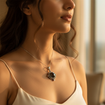 Load image into Gallery viewer, 925 Silver Black Onyx Pendant for Women | Gemstone Jewelry