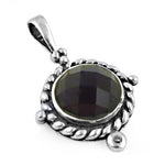 Load image into Gallery viewer, 925 Silver Black Onyx Pendant for Women | Gemstone Jewelry