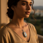 Load image into Gallery viewer, 925 Silver Moonstone Pendant for Women | Gemstone Jewelry Gift