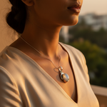 Load image into Gallery viewer, 925 Silver Moonstone Pendant for Women | Gemstone Jewelry