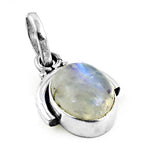 Load image into Gallery viewer, 925 Silver Moonstone Pendant for Women | Gemstone Jewelry