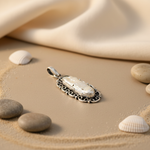 Load image into Gallery viewer, 925 Silver Pearl Pendant for Women | Natural Gemstone Jewelry