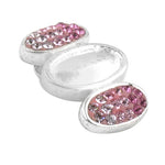 Load image into Gallery viewer, Silver Crystal Oval Ring for Women | Gift Jewelry
