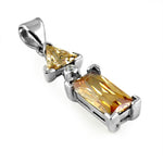 Load image into Gallery viewer, 925 Silver Citrine Pendant for Women | Gemstone Jewelry