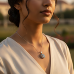 Load image into Gallery viewer, 925 Silver Cubic Zirconia Pendant for Women | Daily Wear Gift