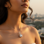 Load image into Gallery viewer, 925 Silver Cubic Zirconia Pendant for Women | Elegant Jewelry