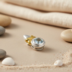 Load image into Gallery viewer, Silver Aquamarine Pendant for Women | Gemstone Jewelry Gift