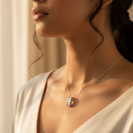 Load image into Gallery viewer, 925 Silver Cubic Zirconia Pendant for Women | Modern Jewelry