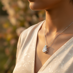 Load image into Gallery viewer, 925 Silver Pear Cut CZ Pendant for Women | Fashion Jewelry